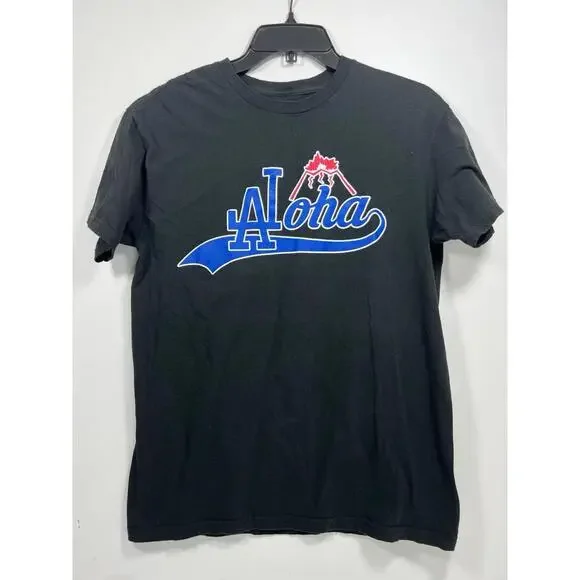 No Koy LA Aloha Tshirt 808 All Day Men Sz M Black Comedy Rare - Picture 1 of 7